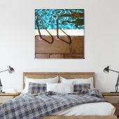 DAVID'S POOL SERIES p06 Canvas (Insitu (Slaapkamer))
