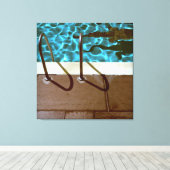 DAVID'S POOL SERIES p06 Canvas (Insitu (Houten vloer))