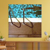DAVID'S POOL SERIES p06 Canvas (Insitu (Woonkamer))
