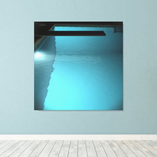 DAVID'S POOL SERIES p09d Canvas (Insitu (Houten vloer))