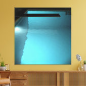 DAVID'S POOL SERIES p09d Canvas Afdruk (Insitu (Woonkamer))
