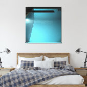 DAVID'S POOL SERIES p09d Canvas Afdruk (Insitu (Slaapkamer))