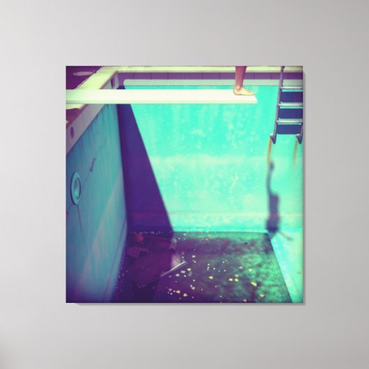 DAVID'S POOLSERIE p09f21 Canvas Afdruk (Voorkant)