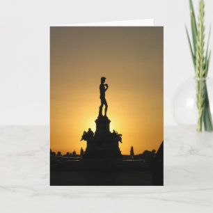 David's Silhouette Kaart