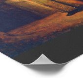 David's vakantie naar Jonathan door Rembrandt Poster (Hoek)