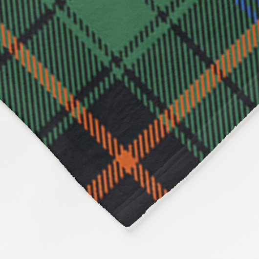 Davidson Ancient Clan Badge Tartan Fleece Deken (Hoek)