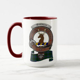 Davidson Clan Badge Combo15oz Mok