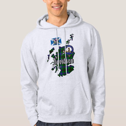 Davidson Clan Badge Hoodie (Voorkant)