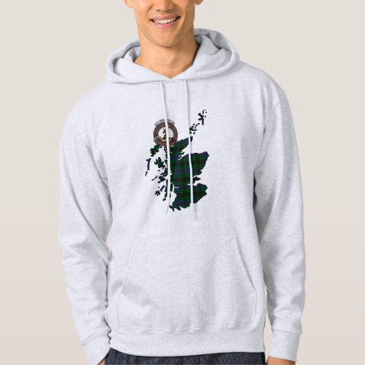 Davidson Clan Badge Hoodie (Voorkant)