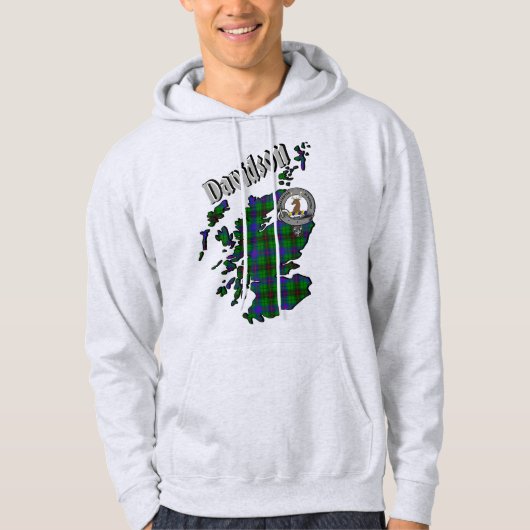 Davidson Clan Badge Hoodie (Voorkant)