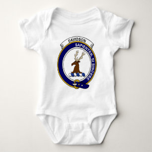 Davidson Clan Badge Romper