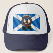 Davidson Clan Badge Trucker Hat Trucker Pet (Voorkant)