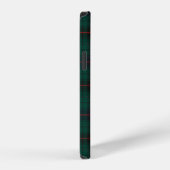 Davidson Clan Crest Badge en Tartan iPhone Hoesje (Rechterkant)