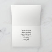 Davidson Clan Modern Scottish Tartan Kerstmis Feestdagen Kaart (Binnen)