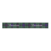 Davidson clan Plays Scottish tartan Grosgrain Lint (Voorkant)