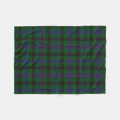 Davidson Clan Tartan Fleece Blanket (Voorkant (Horizontaal))