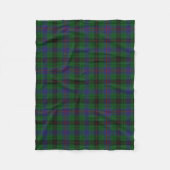 Davidson Clan Tartan Fleece Blanket (Voorkant)
