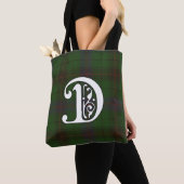 Davidson Clan Tartan Monogram Tote Bag (Dichtbij)