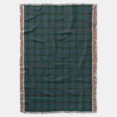 Davidson Familie Tartan Bos Groen Plaid Deken (Voorkant Verticaal)