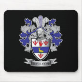 Davidson Family Crest Coat of Arms Muismat (Voorkant)