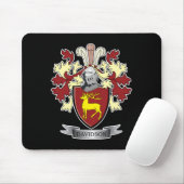 Davidson Family Crest Coat of Arms Muismat (Met muis)