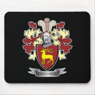 Davidson Family Crest Coat of Arms Muismat