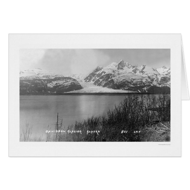 Davidson Glacier Alaska 1914 (Voorkant Horizontaal)