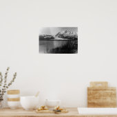 Davidson Glacier in Alaska Photografie Poster (Keuken)