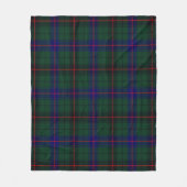 Davidson Modern Schotlandse ruit Fleece Deken (Voorkant)