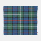 Davidson Of Tulloch Schotse ruit Fleece Deken (Voorkant (Horizontaal))