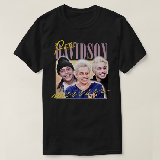 Davidson Retro esthetisch ontwerp T-shirt (Design voorkant)