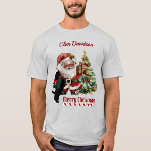 Davidson Scottie Dog Kerst Persoonlijk  T-shirt