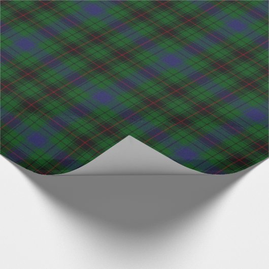 Davidson Scottish Tartan Play Wrapping Paper Cadeaupapier (Hoek)