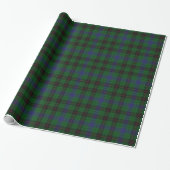 Davidson Scottish Tartan Play Wrapping Paper Cadeaupapier (Uitgerold)