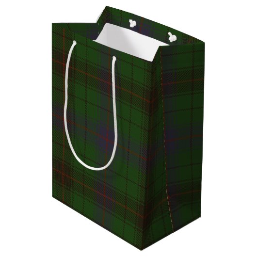Davidson Tartan Medium Cadeauzakje (Achterkant Gekanteld)