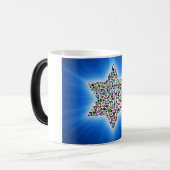 Davidsster met edelstenen magische mok (Voorkant links)