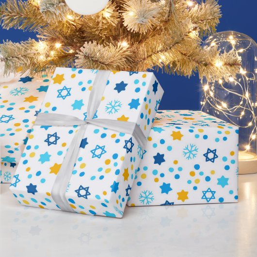 Davidssterren Cadeaupapier (Feestdagen)