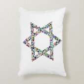 Davidster Accent Kussen (Voorkant(Verticaal))