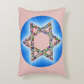 Davidster Accent Kussen (Voorkant(Verticaal))