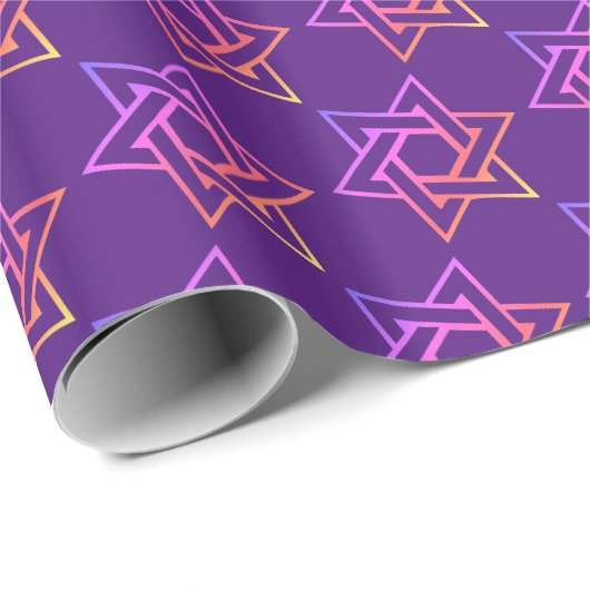 Davidster Cadeaupapier (Rol Hoek)
