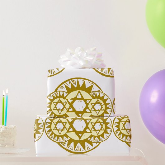 Davidster Cadeaupapier