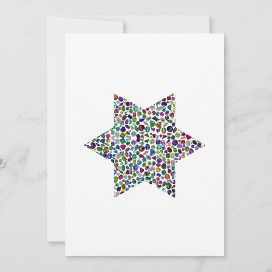 Davidster Kaart (Achterkant)