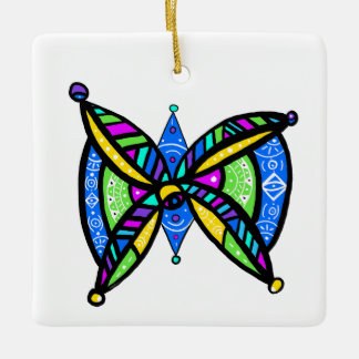 Davidster - keramisch ornament