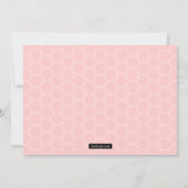 Davidster Moderne Rosh Hashanah Nieuwjaarskaart Feestdagenkaart (Achterkant)