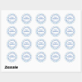 Davidster Ronde Sticker (Vel)