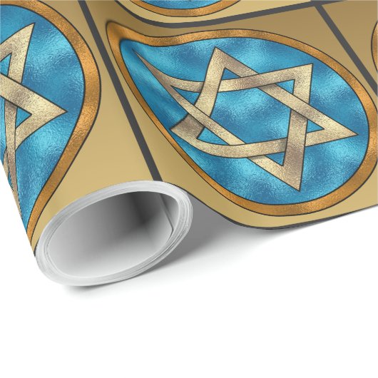 Davidster - SRF Cadeaupapier (Rol Hoek)