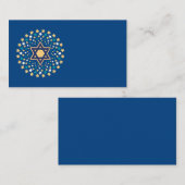 Davidster Visitekaartje (Voorkant / Achterkant)