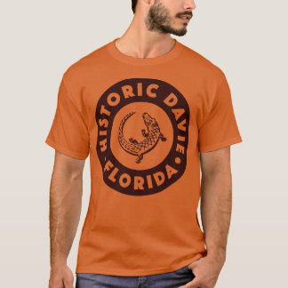 Davie Florida Circle Brown T-shirt