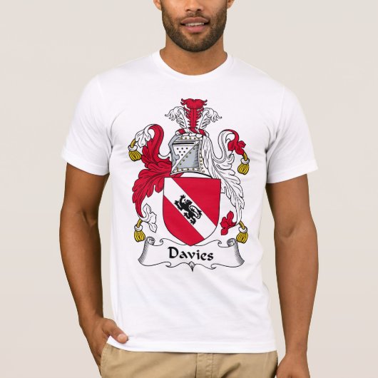 Davies Family Crest T-shirt (Voorkant)