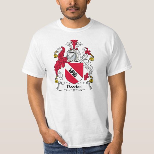 Davies Family Crest T-shirt (Voorkant)